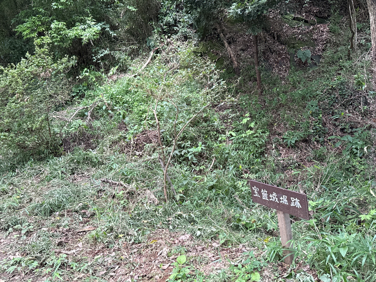 宝篋城跡
