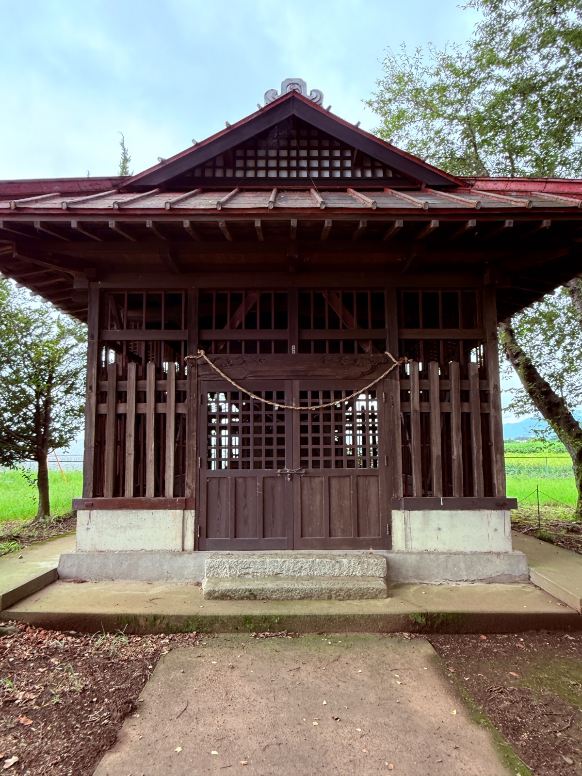 十二所神社の記録写真