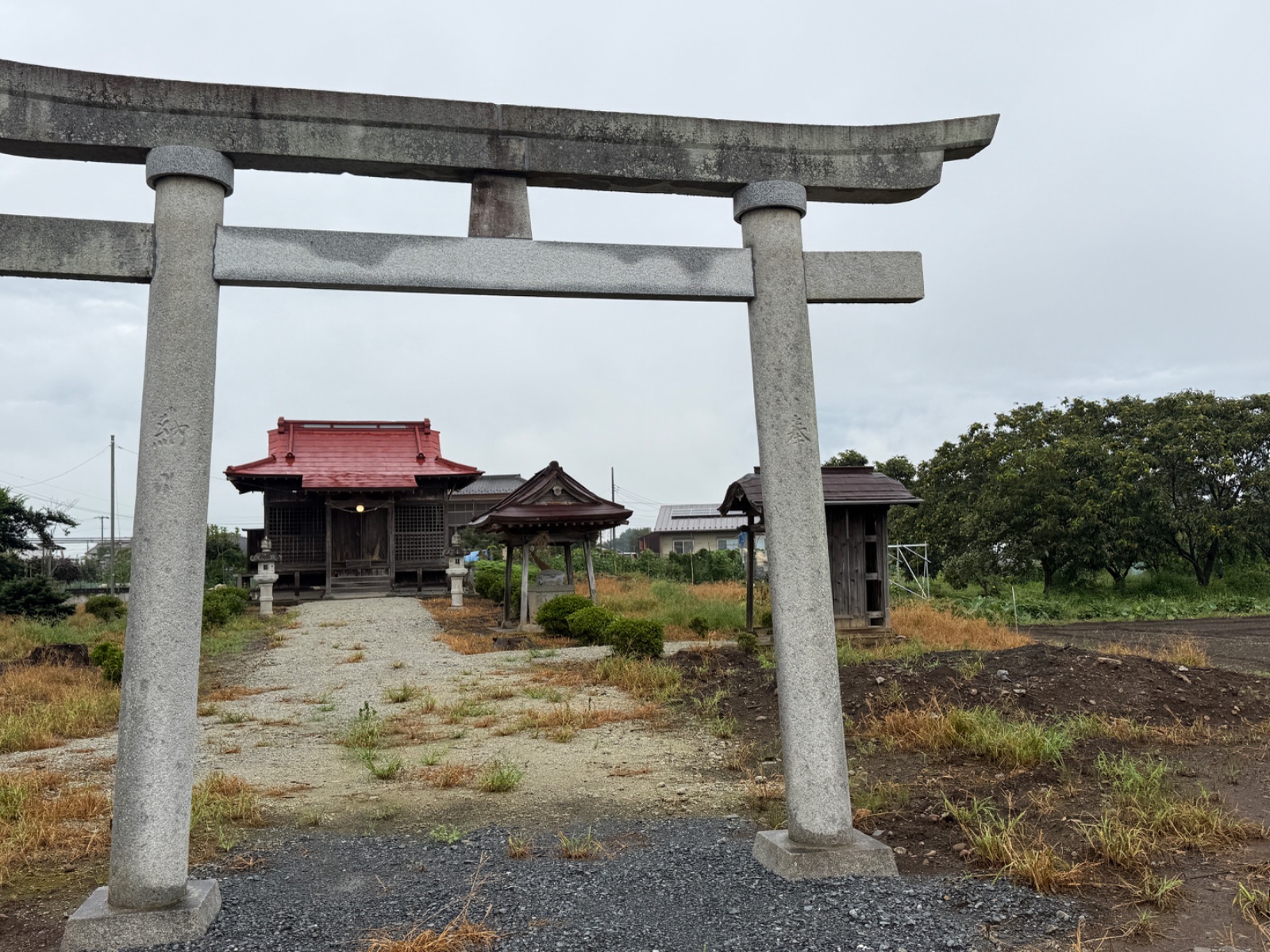 赤浜神社｜赤浜の丘で