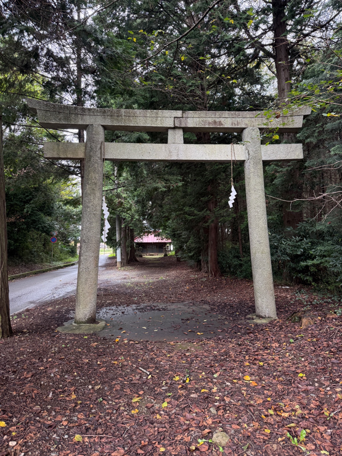 鞍懸神社の記録写真