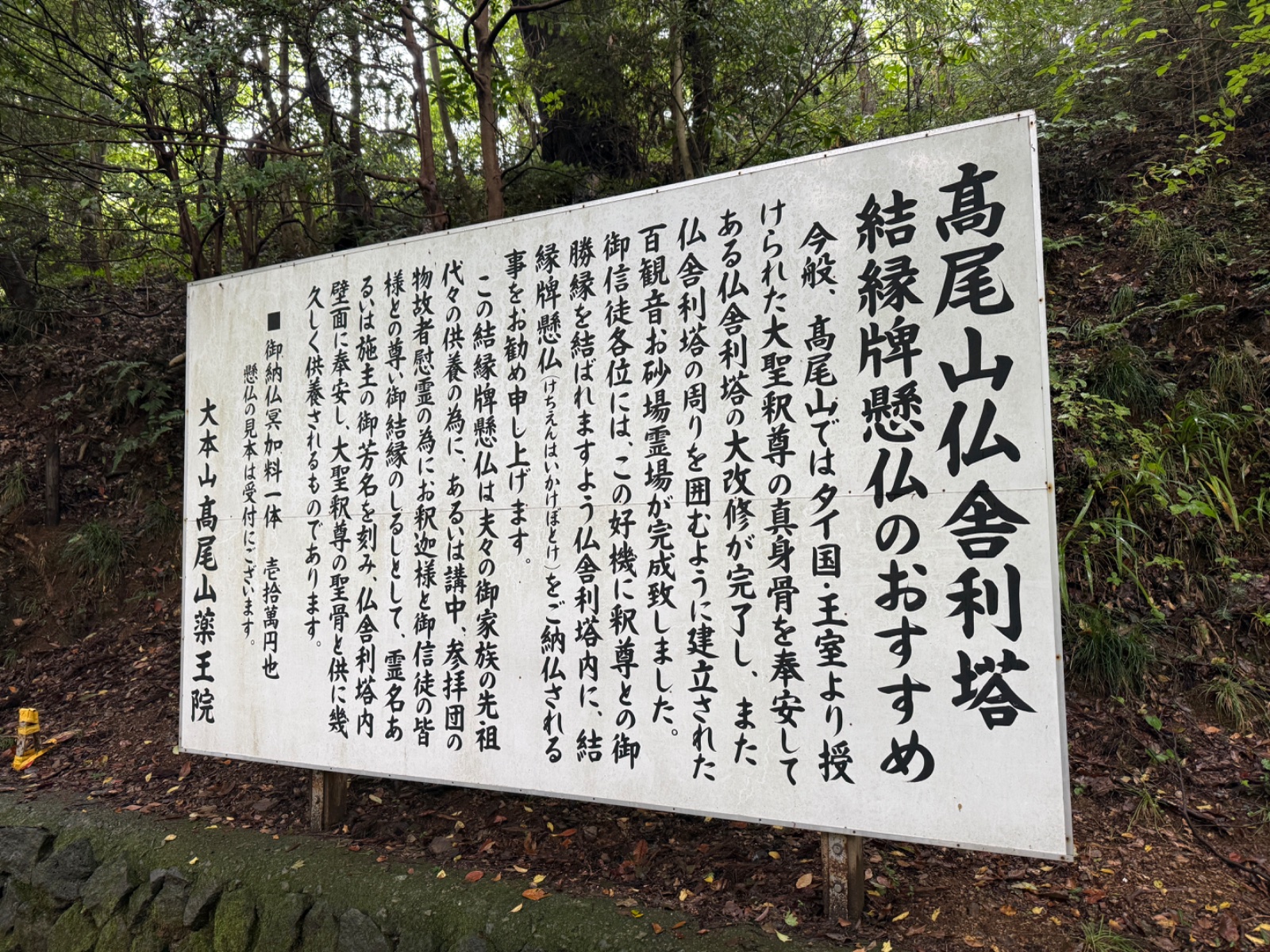 高尾山薬王院(有喜寺)の記録写真